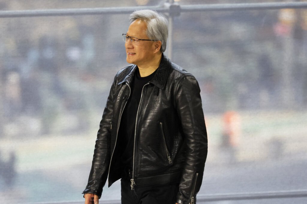 Nvidia CEO Jensen Huang.