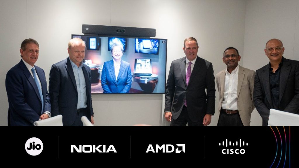 Jio Platforms Limited along with AMD, Cisco, and Nokia Unveil Plans for Open Telecom AI Platform at Mobile World Congress 2025