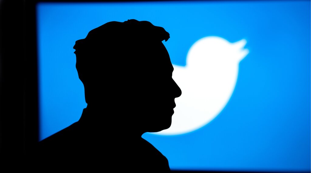 A stylized white X on a black background became the new logo on the website of Twitter – but only in the US for now. Source: Shutterstock