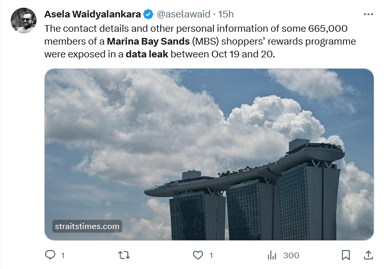 Data about the data leak remains sparse.