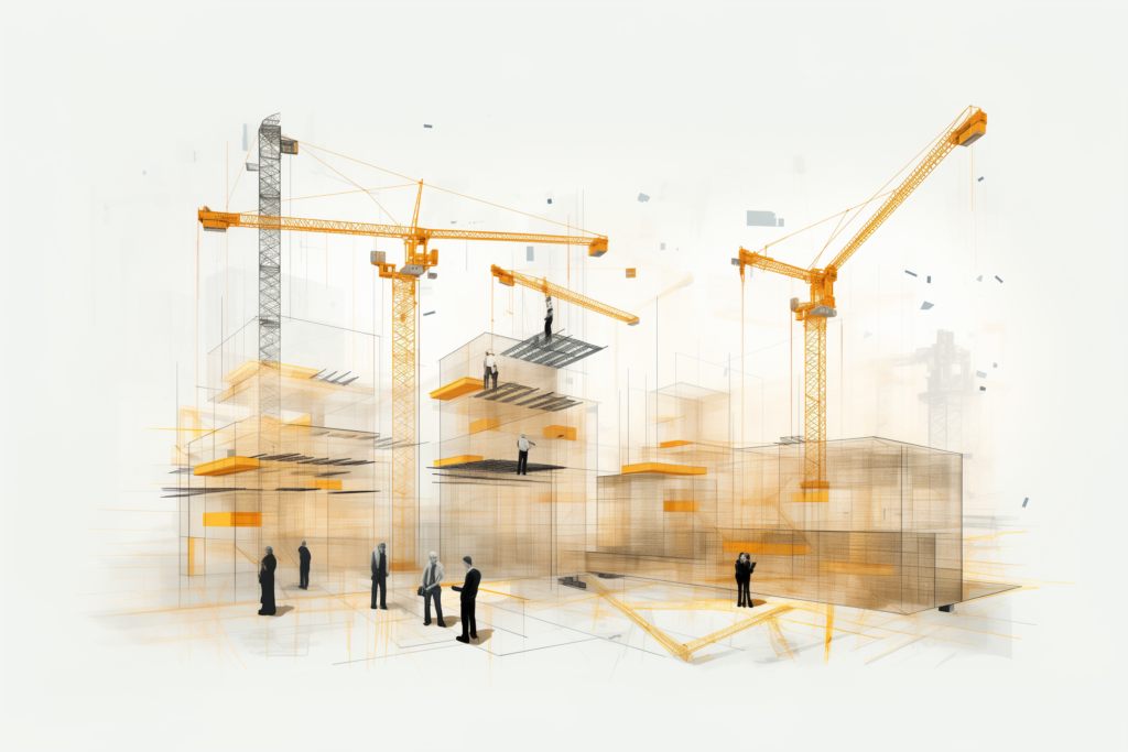 Image of Construction Site Created by Imagen