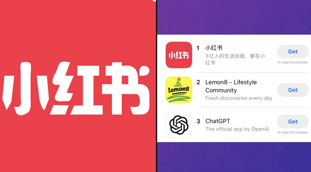 RedNote climbs to No. 1 as TikTok faces potential ban